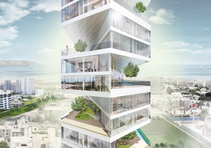 Перуанская компания представила проект современного многоуровневого жилья
