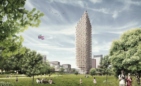 Стокгольмское чудо – небоскреб из дерева
